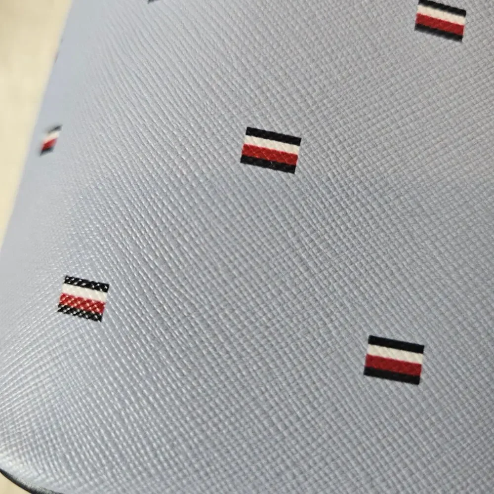 Tommy Hillfiger NWOT Logo Makeup Bag. Y2K. Minimalist. Travel. Blue Red‎ White